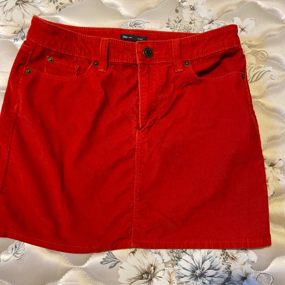 Gap corduroy mini skirt